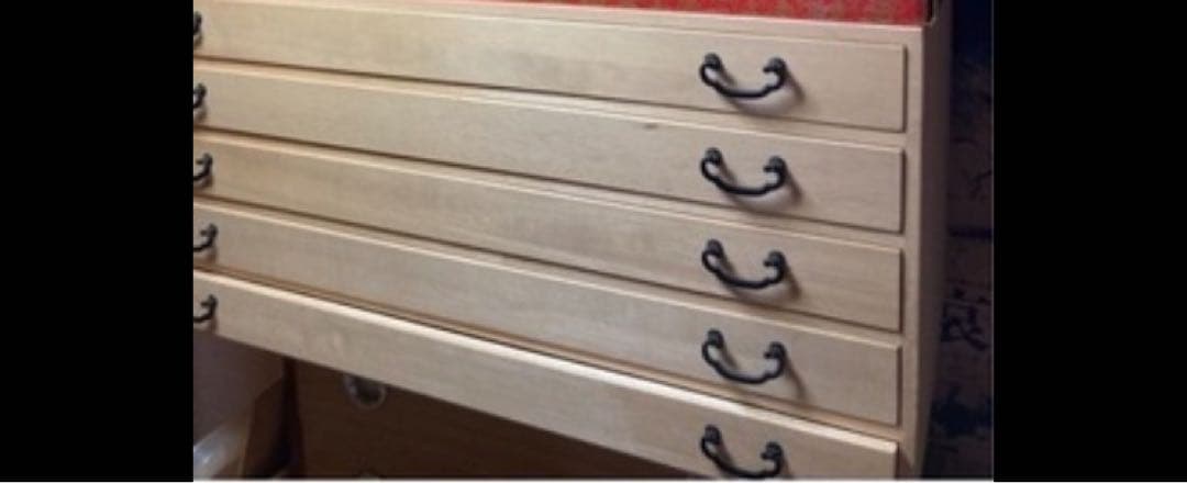 《ESG》着物用引出し5段　桐　家具