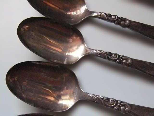 ティースプーン6個セット! ビンテージコミュニティシルバープレート