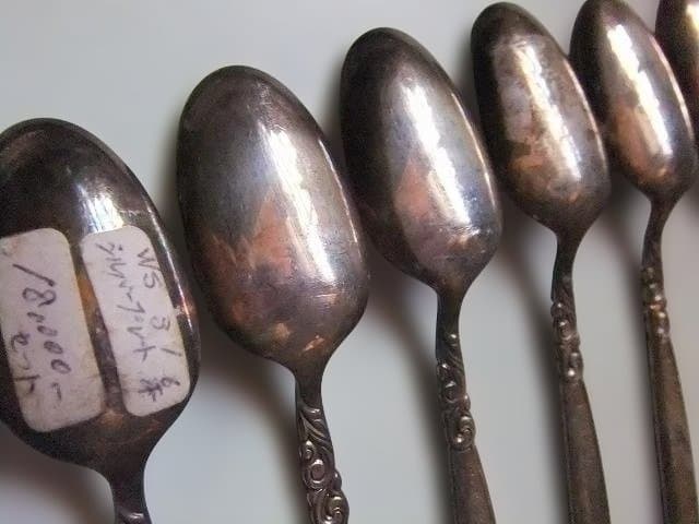 ティースプーン6個セット! ビンテージコミュニティシルバープレート