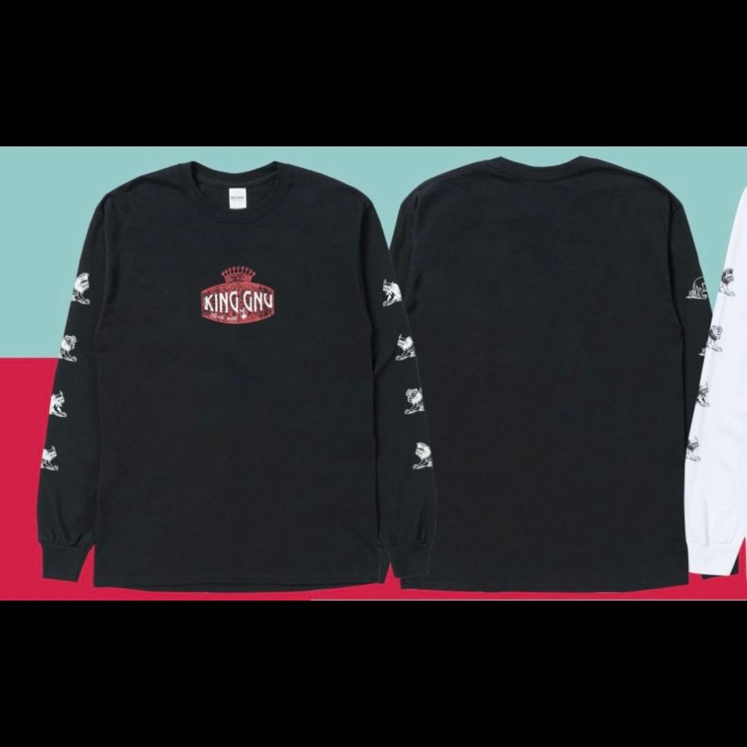 King Gnu 飛行艇 ロングスリーブTシャツ ブラック M