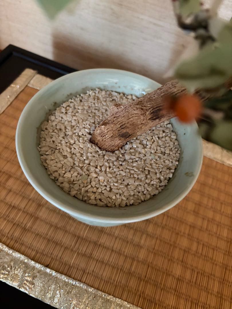 中国美術骨董品中型 造花 陶器鉢付き インテリア置物