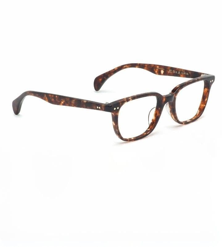 ☆匠 角矢甚治郎作【鯖江メガネ・新品】伊達メガネ　セルロイドフレーム　其31-リ