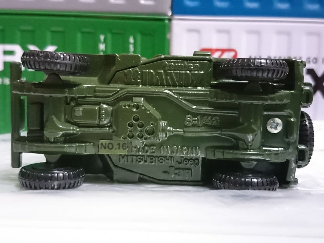 トミカダンディ 三菱 ジープ J3R 箱あり - メルカリ