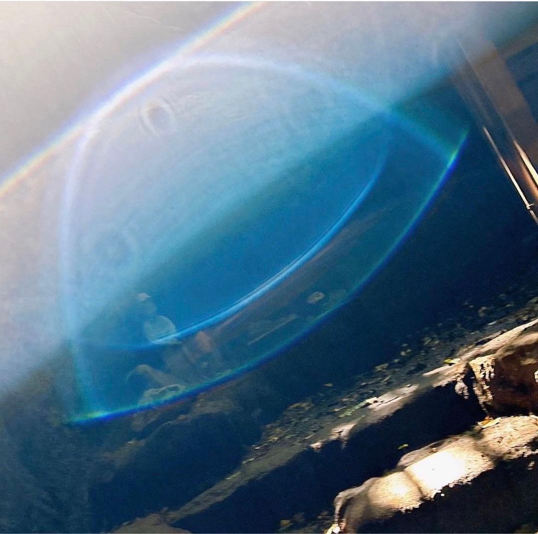 ⭐️最強金運〜龍神＆三日月⭐️龍体文字フトマニ図①オルゴナイト⭐️スタンド付