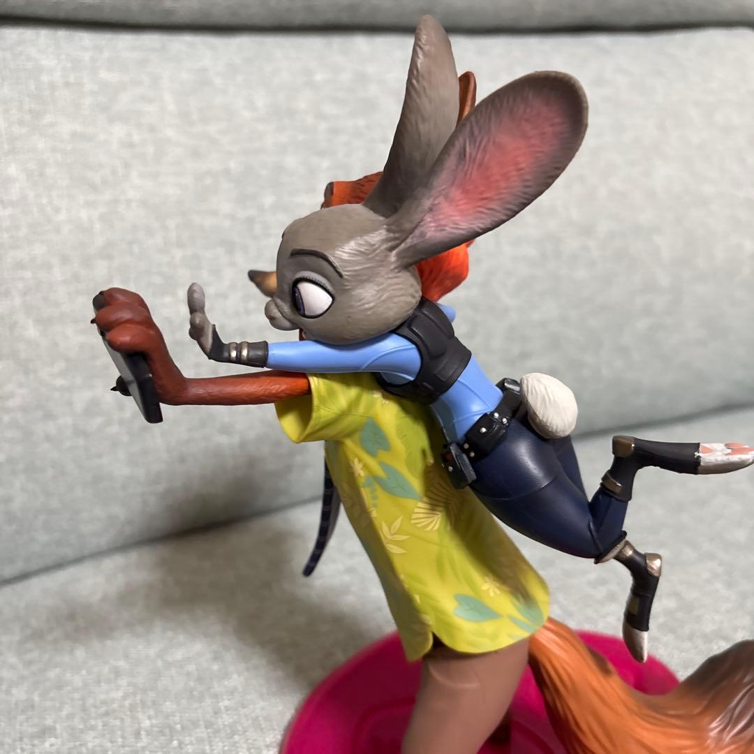 ニック・ワイルドとジュディ・ホップス フィギュア ズートピア一番くじ