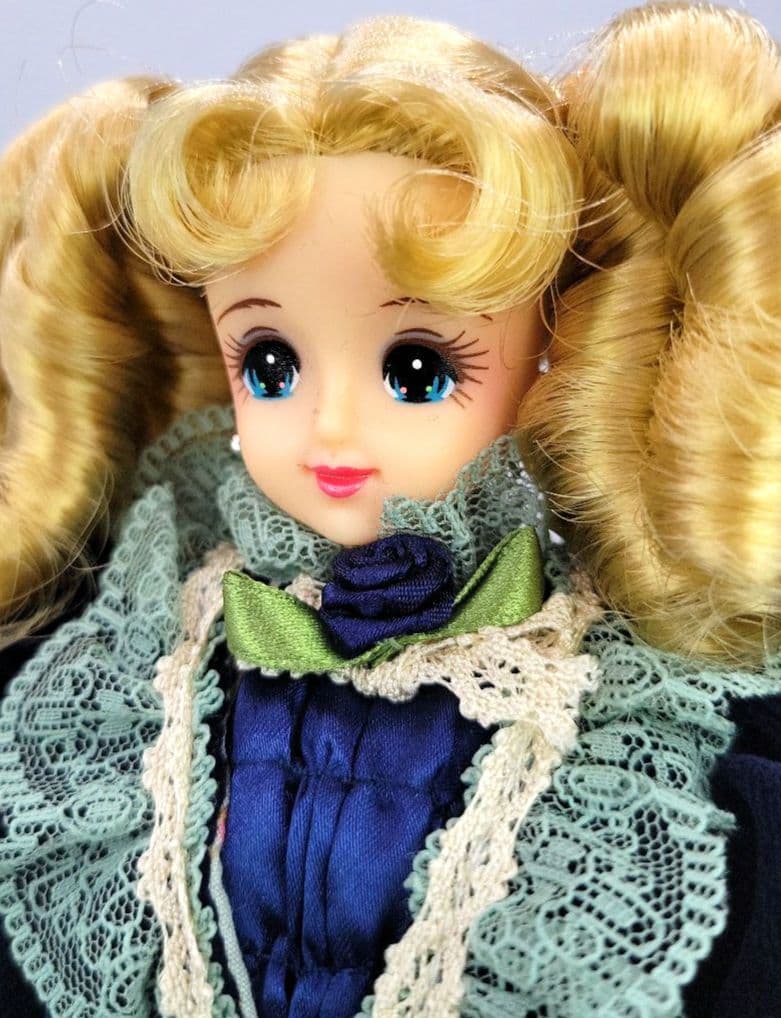 ■ジェニー　TOTOCO たきもととしこ企画縦ロール　エクセリーナ(青)