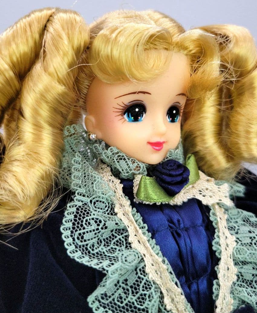 ■ジェニー　TOTOCO たきもととしこ企画縦ロール　エクセリーナ(青)