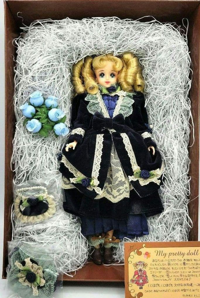 ■ジェニー　TOTOCO たきもととしこ企画縦ロール　エクセリーナ(青)