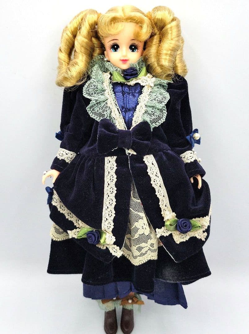 ■ジェニー　TOTOCO たきもととしこ企画縦ロール　エクセリーナ(青)