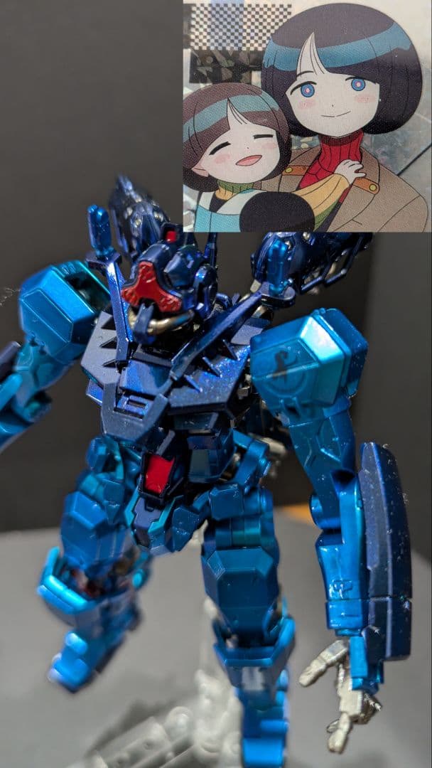 GQuuuuuux HG ゲルググ　スガイ機　ブルーデスティニー仕様。 ガンダム ジークアクス」のガンプラ「新商品A（仮）」は「HG 1/144