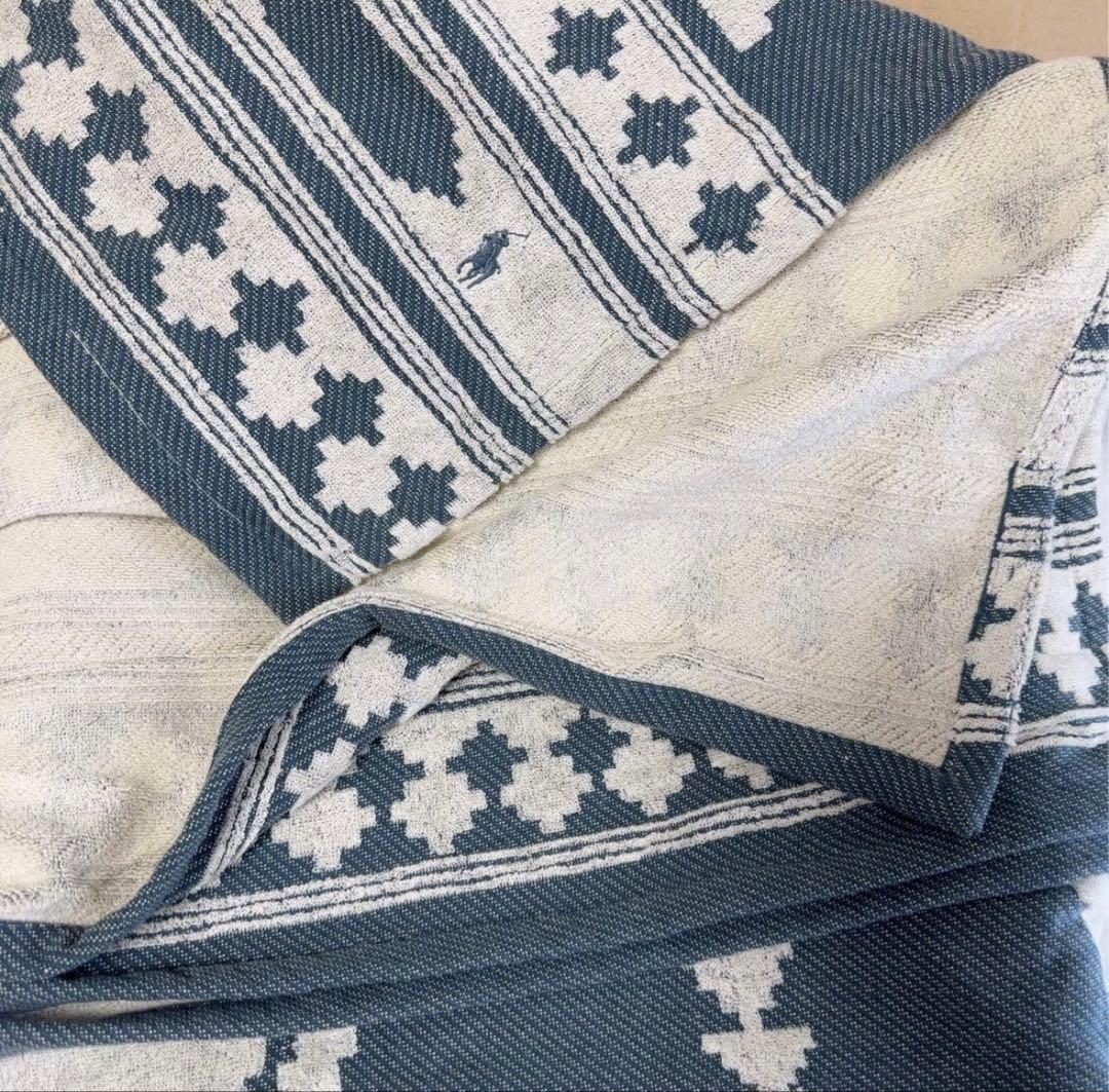 POLO ラルフローレン　ラッドストン　タオルケット　ダブルサイズ　希少品