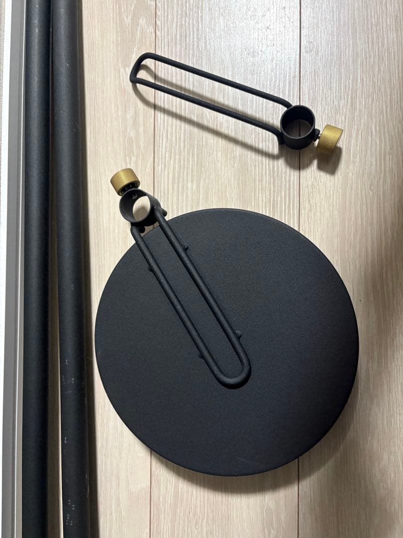 その他 DRAW A LINE Tray Black Tension Rod Hook