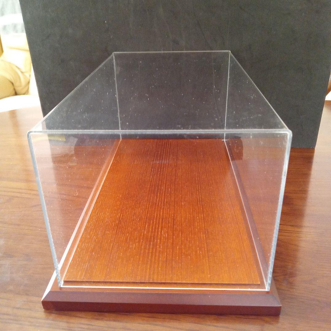 ミニカー京商　京商1/18ミニカー用ディスプレイアクリルケース　木製台座