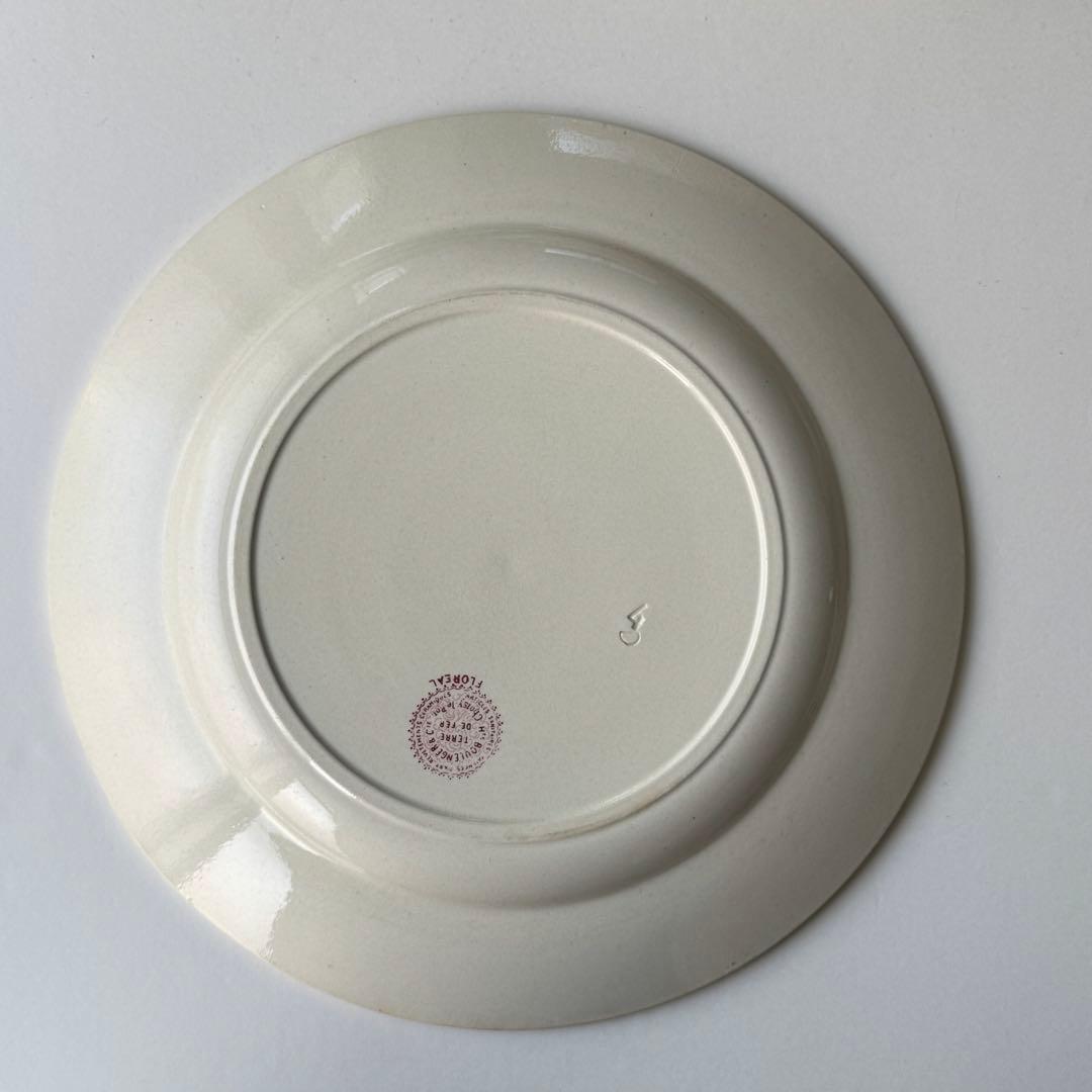 フランスアンティーク　ショワジー　Floreal 大皿