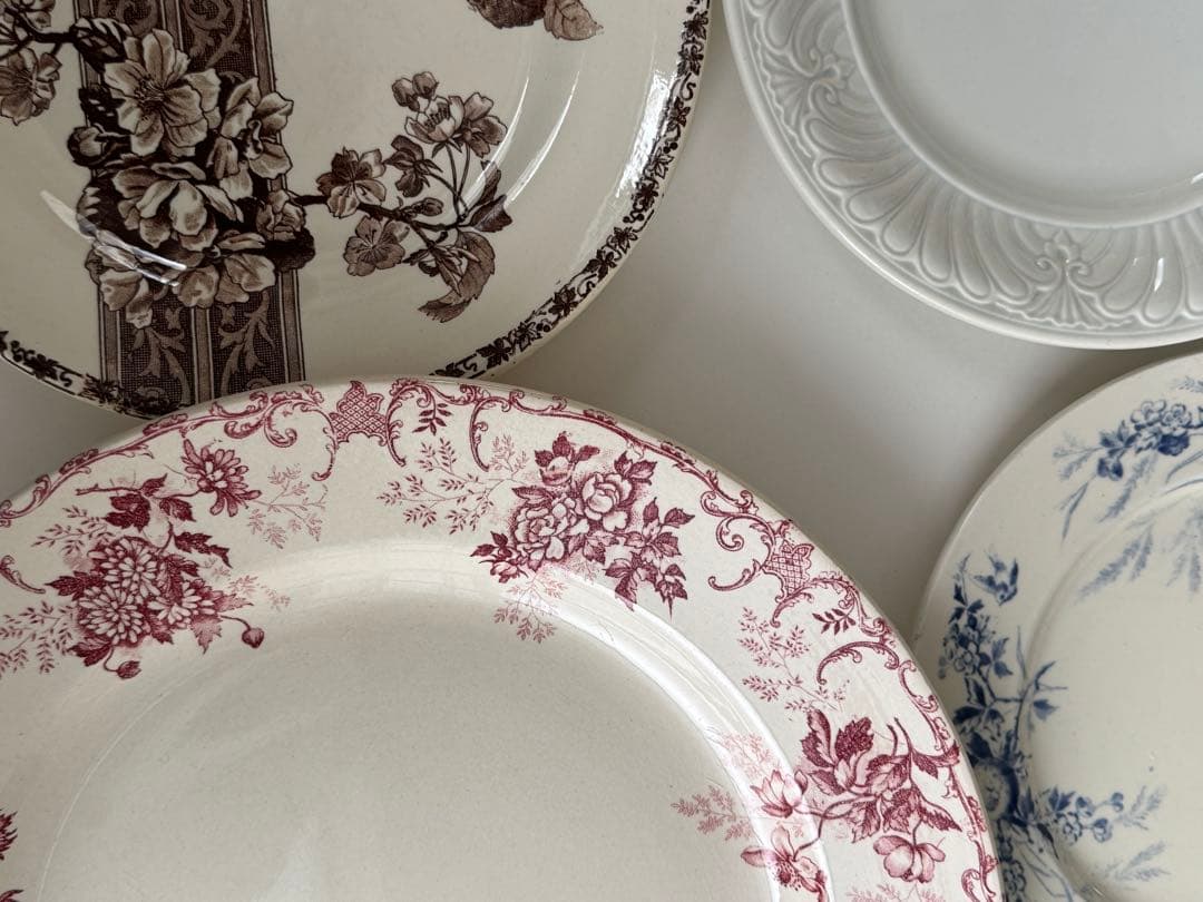 フランスアンティーク　ショワジー　Floreal 大皿