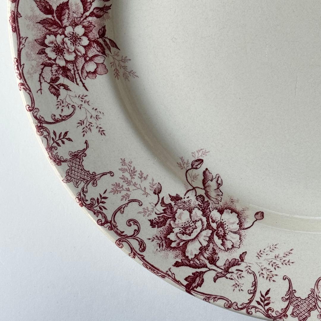 フランスアンティーク　ショワジー　Floreal 大皿