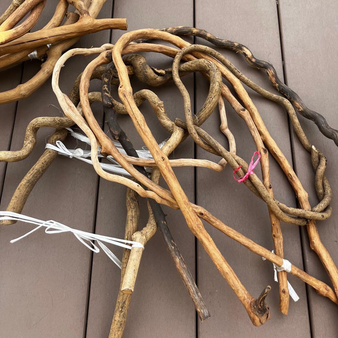 ツル 蔓 ハンドメイド 材料 工作素材 自然素材 天然素材 リース カゴ バッグ