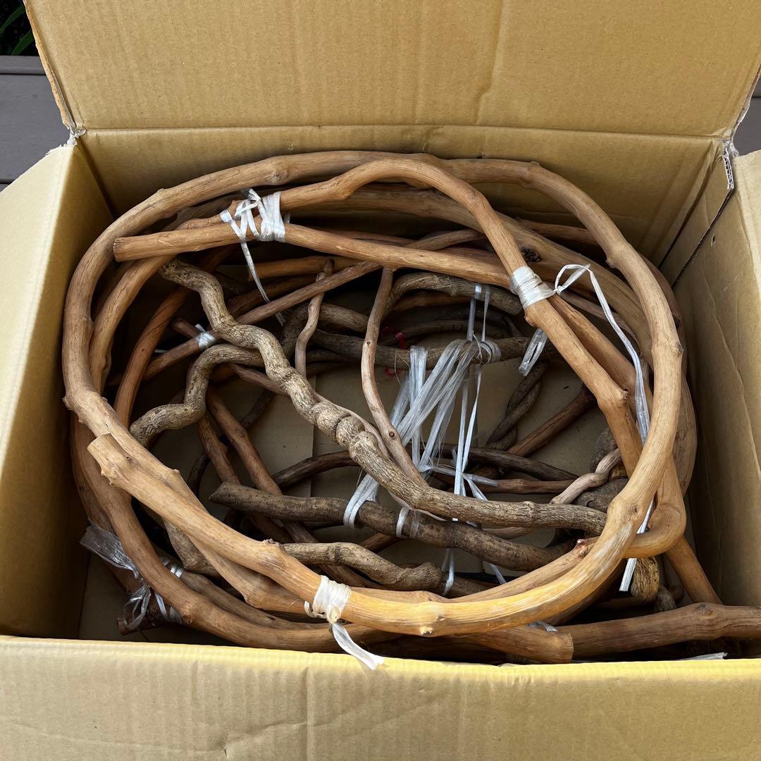 ツル 蔓 ハンドメイド 材料 工作素材 自然素材 天然素材 リース カゴ バッグ