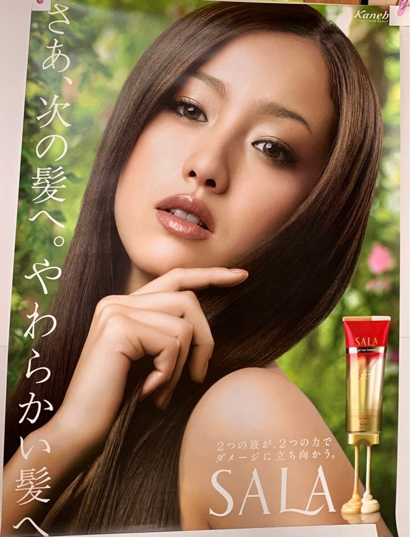 激レア\沢尻エリカ\ SARAポスターカネボウ化粧品非売品 - メルカリ
