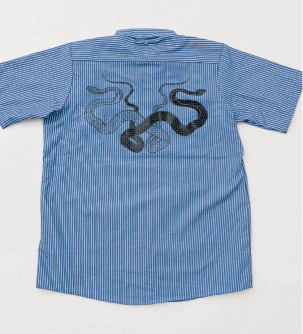 knosis ワークシャツ 青 XL - メルカリ