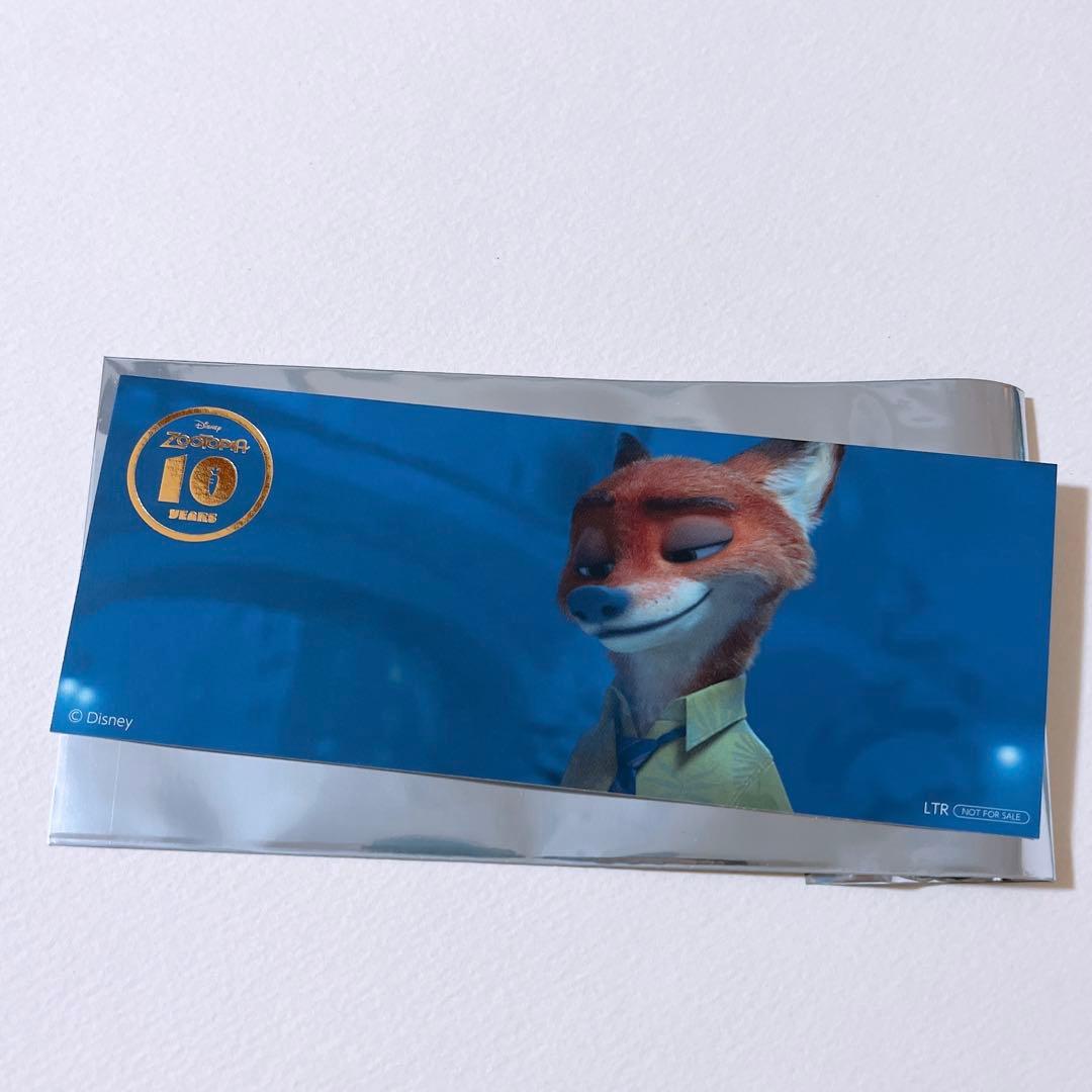 ズートピア2 オーマイカフェ ニック 購入特典 箔押しカード - メルカリ