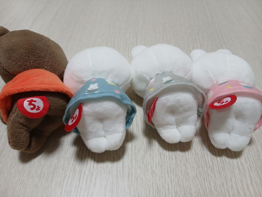 ミッフィー　ちょっこりさん　オータムカラー　ボリス4個セット