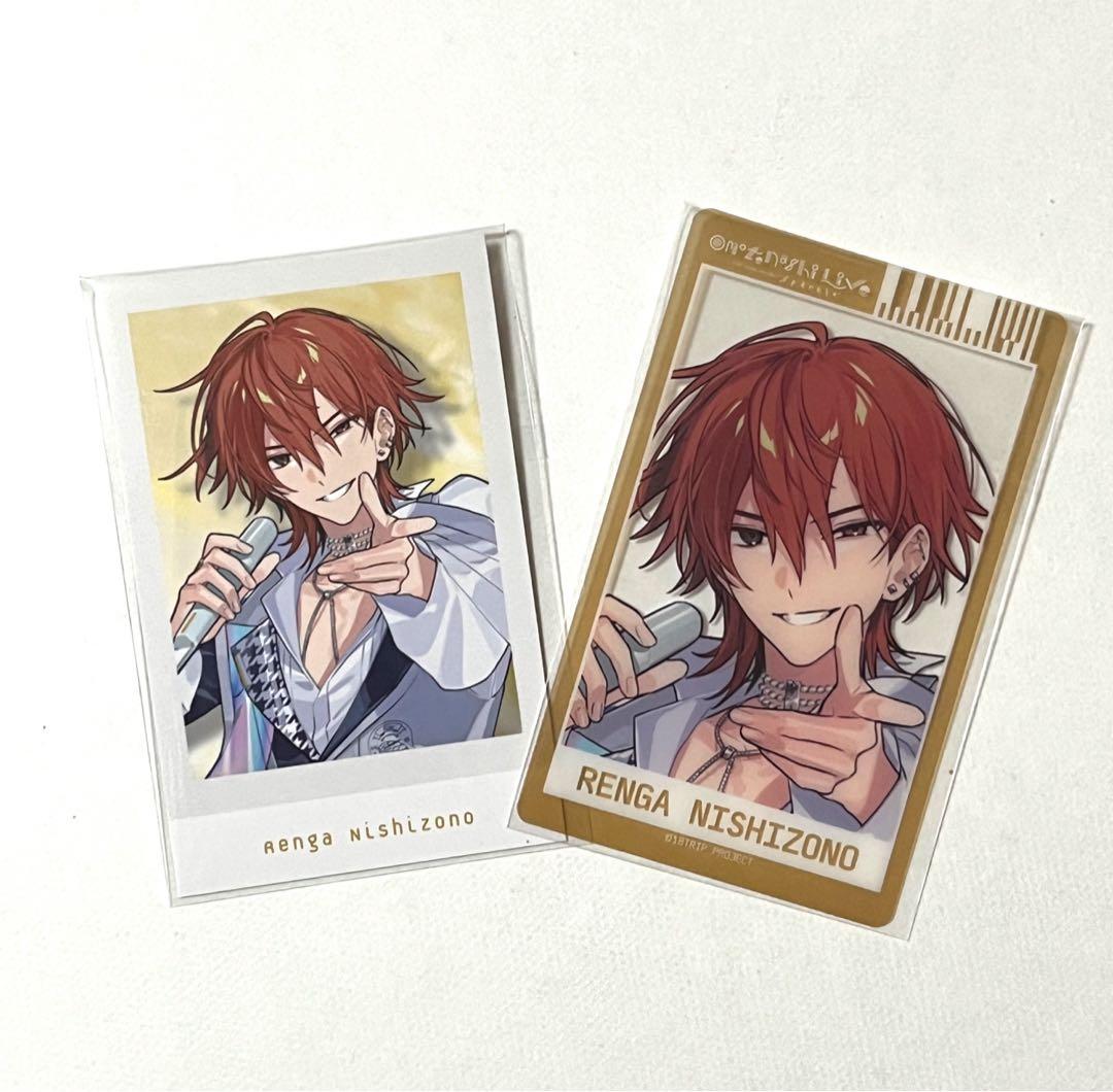 18TRIPエイトリ 西園練牙 クリアカード チェキ風カード - メルカリ