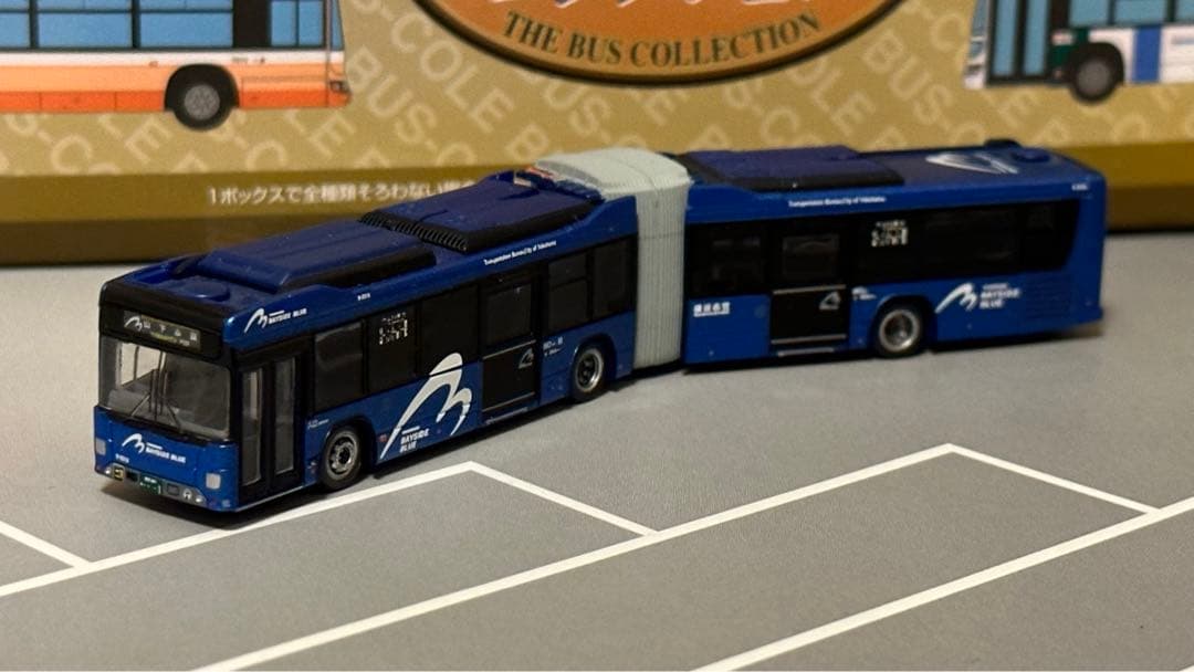 バスコレ 横浜市営バス ベイサイドブルー - メルカリ