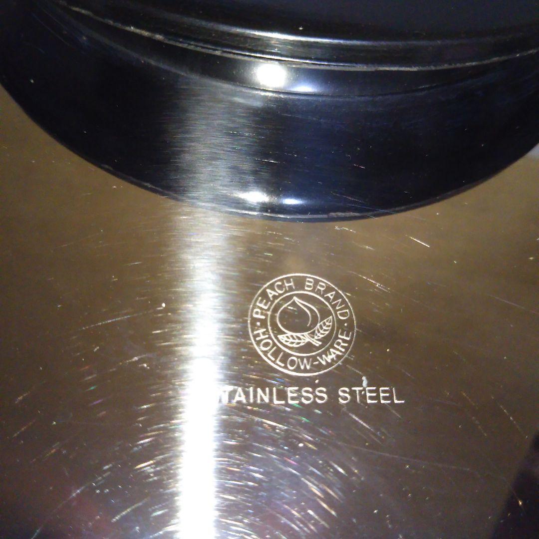 神子島製作所 桃印 PEACH BRAND 三段蒸し器 27cm