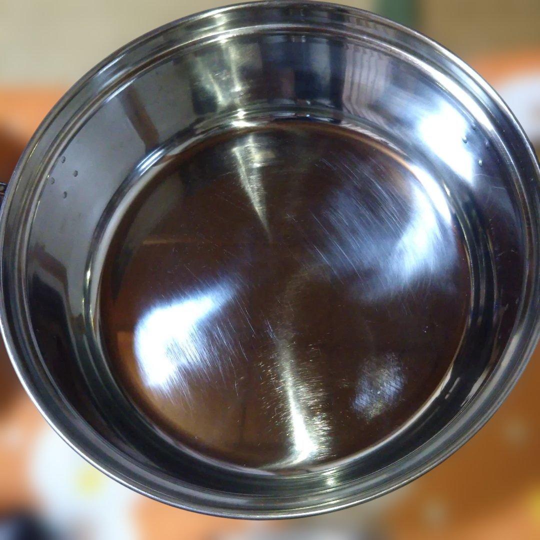 神子島製作所 桃印 PEACH BRAND 三段蒸し器 27cm