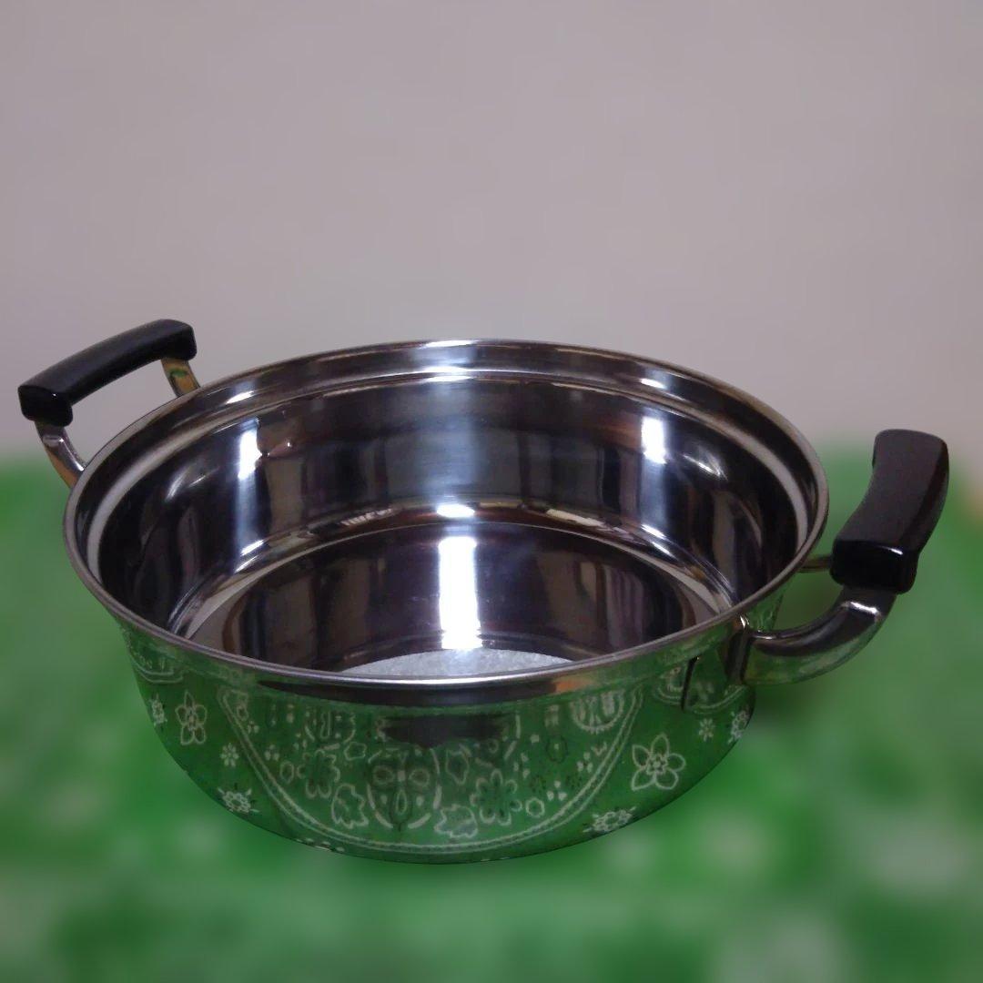 神子島製作所 桃印 PEACH BRAND 三段蒸し器 27cm