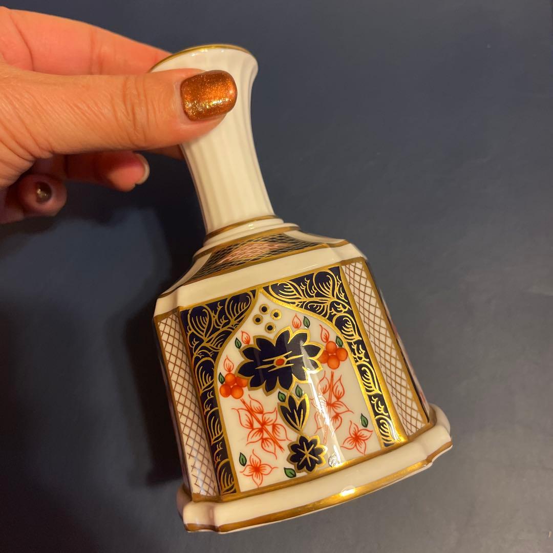 ROYAL CROWN DERBY】ハンドベル オールドイマリ 廃盤 伊万里 - メルカリ