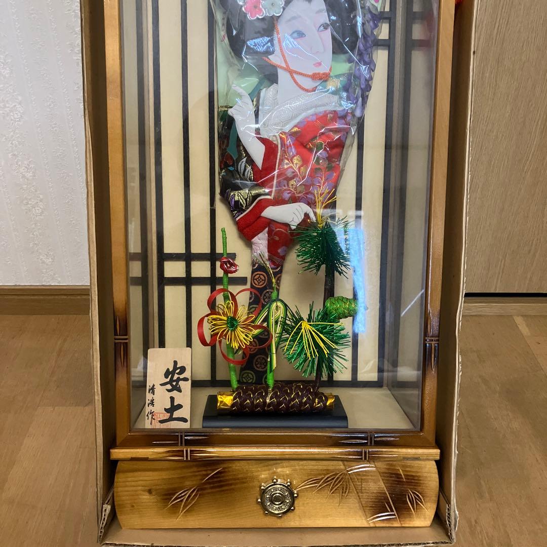 清浩作　羽子板　飾り　美品