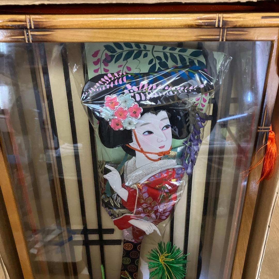 清浩作　羽子板　飾り　美品