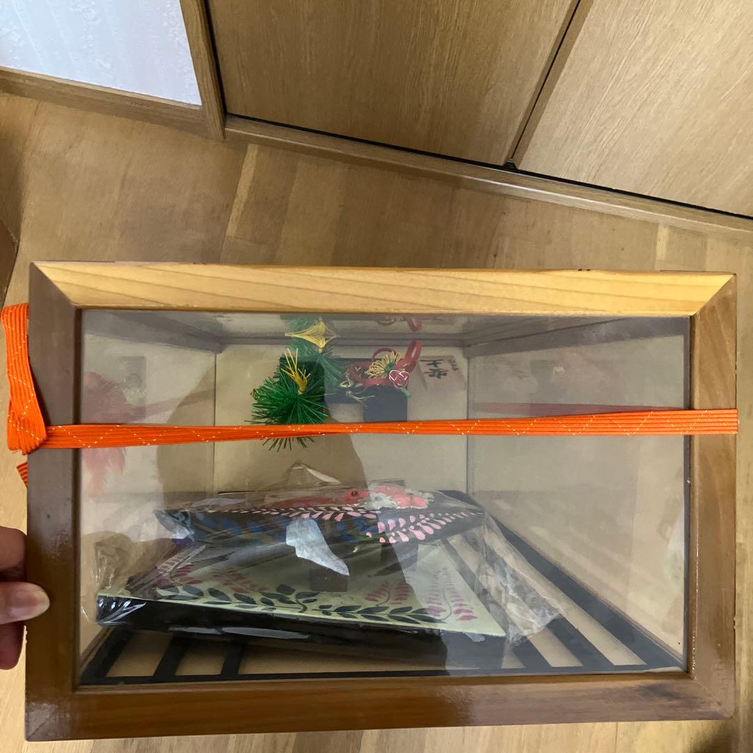 清浩作　羽子板　飾り　美品