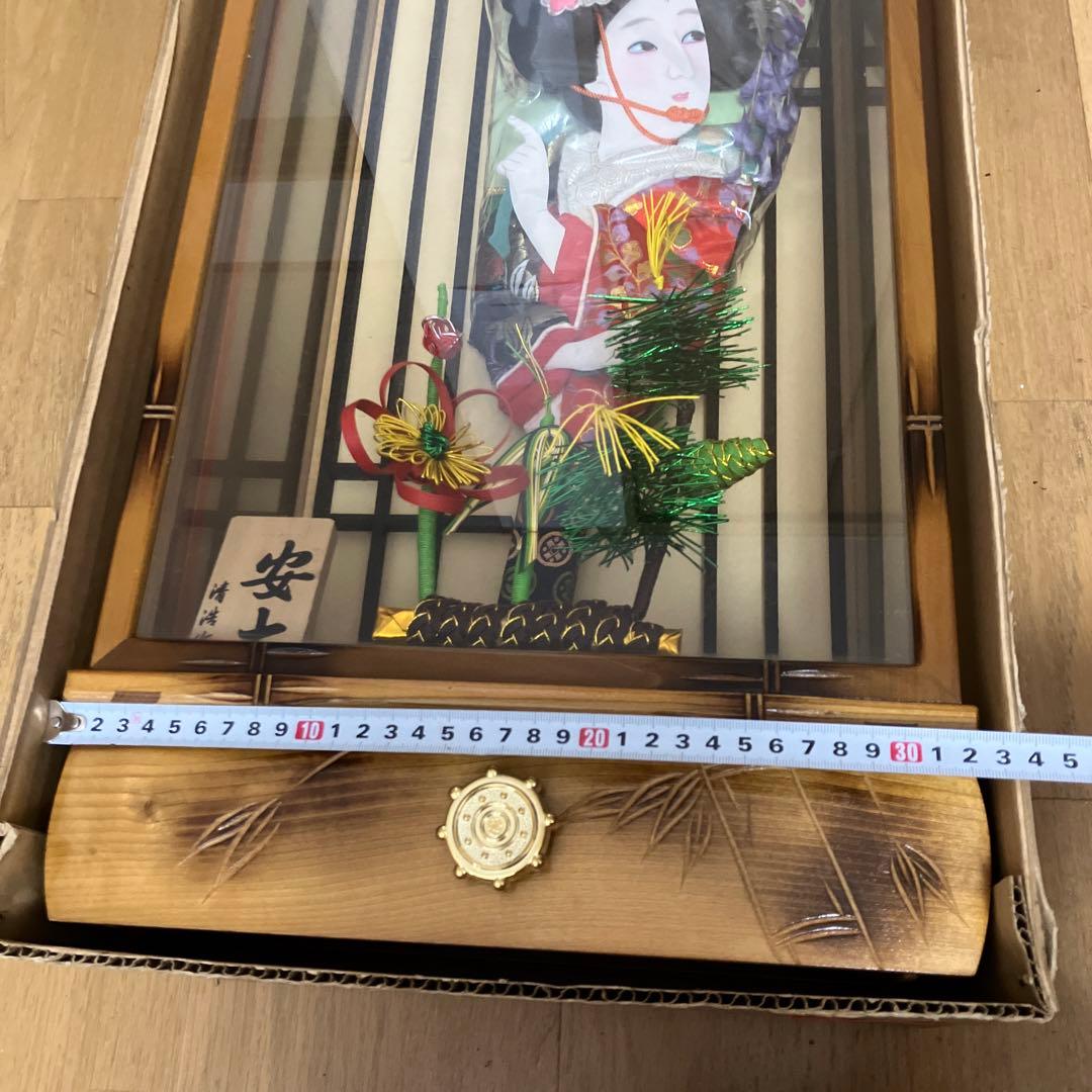 清浩作　羽子板　飾り　美品