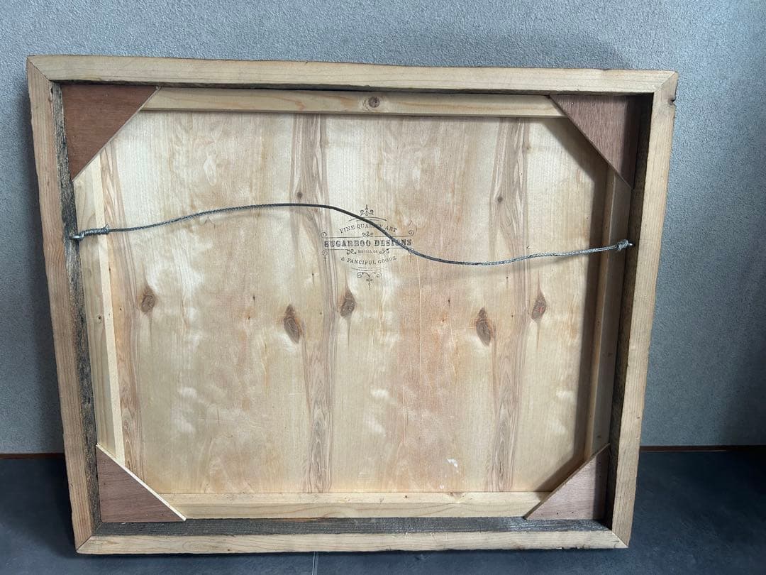 シュガーブー　sugarboo Designs アート　古材　フレンチブルドッグ