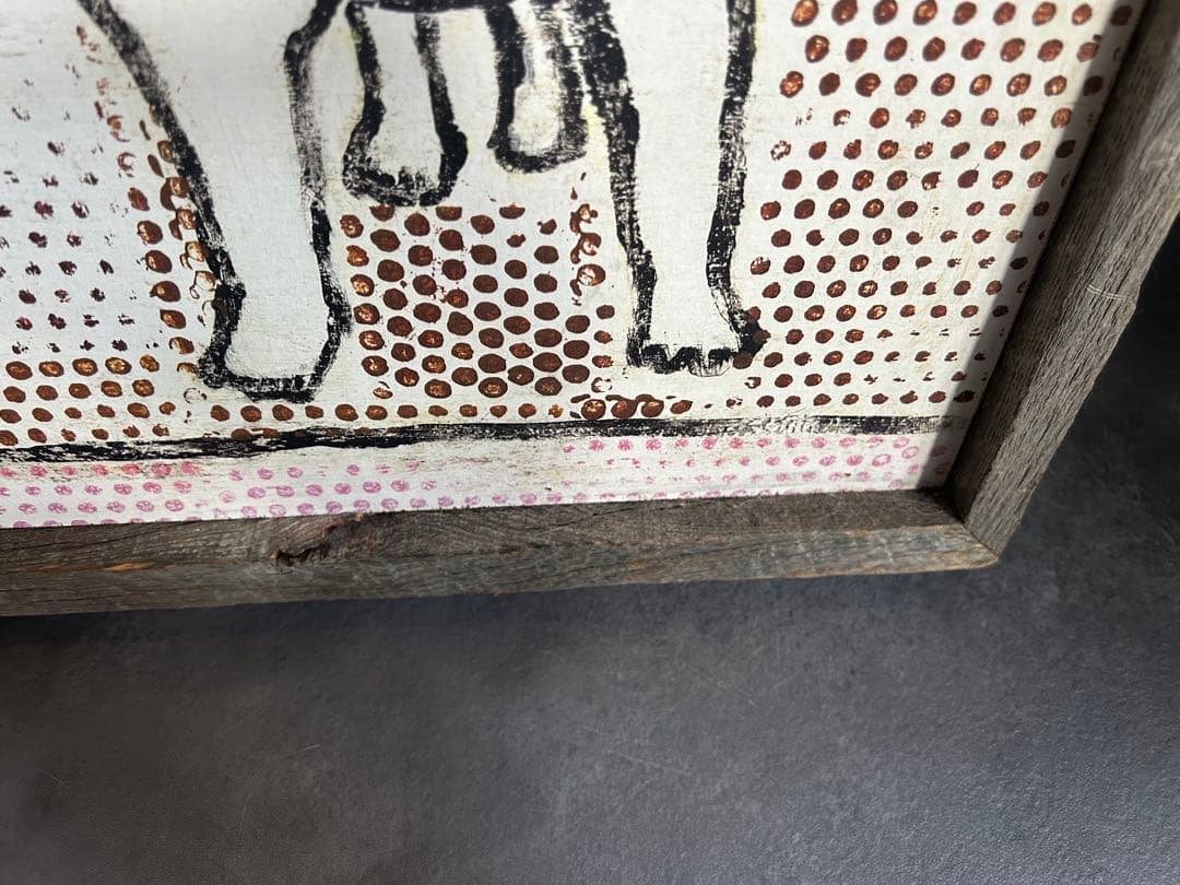 シュガーブー　sugarboo Designs アート　古材　フレンチブルドッグ