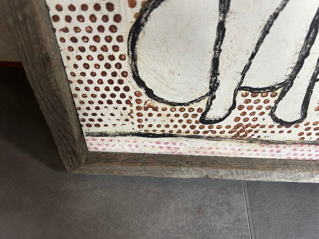 シュガーブー　sugarboo Designs アート　古材　フレンチブルドッグ