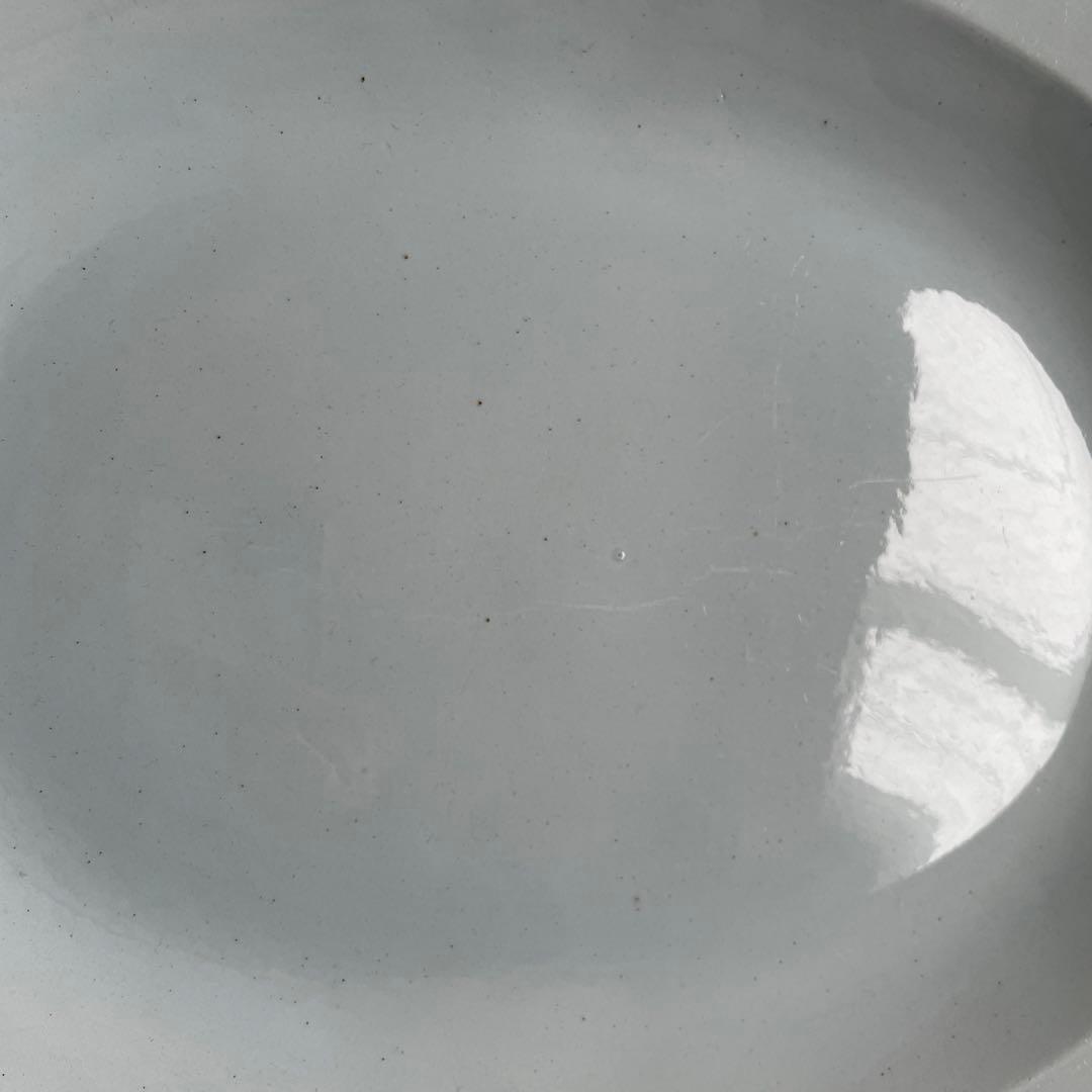 フランス アンティーク クレイユモントロー オクトゴナル 大皿