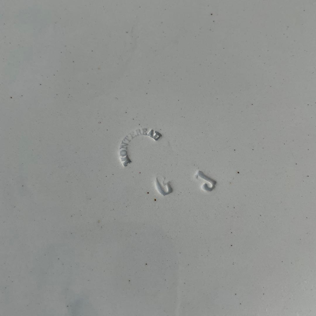 フランス アンティーク クレイユモントロー オクトゴナル 大皿