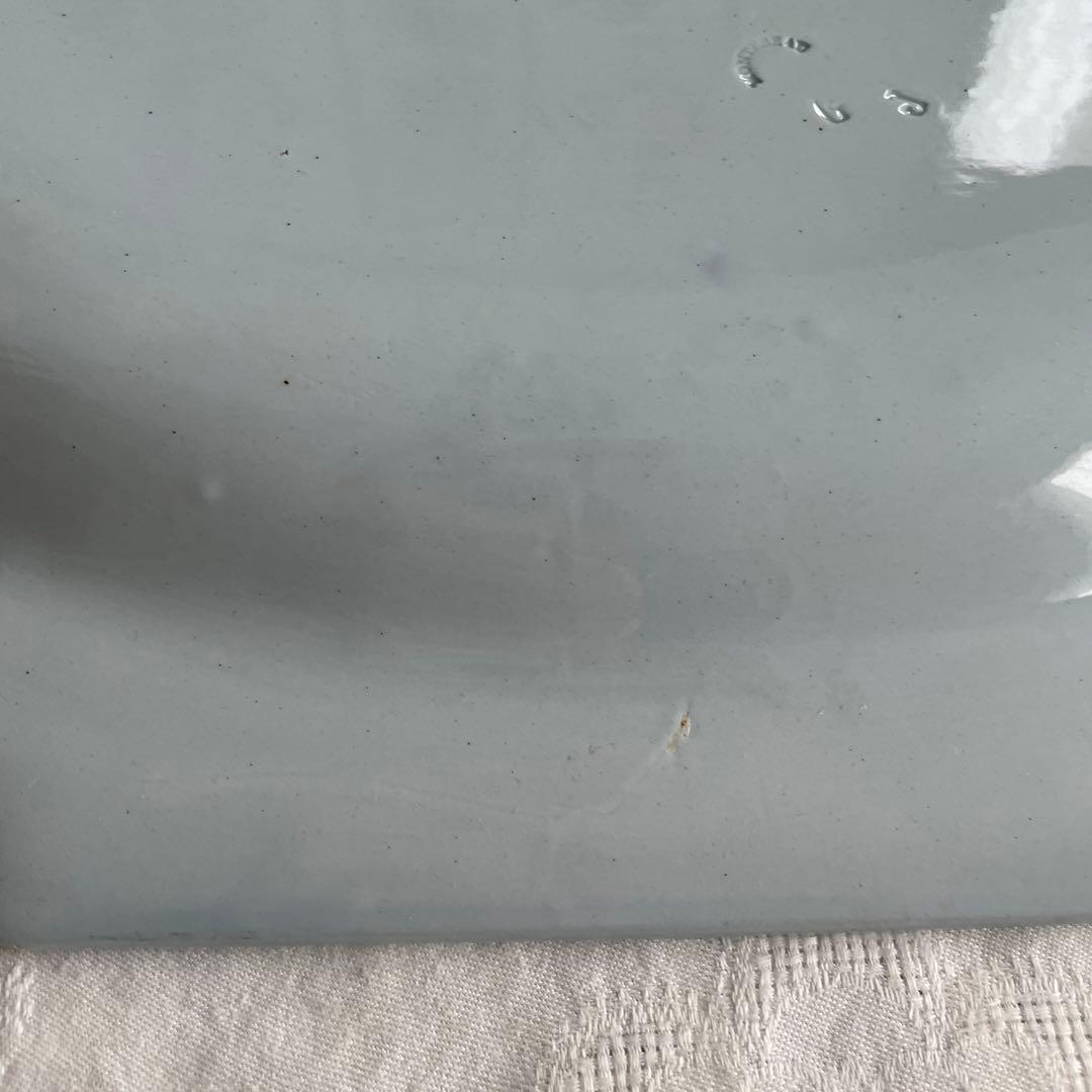 フランス アンティーク クレイユモントロー オクトゴナル 大皿