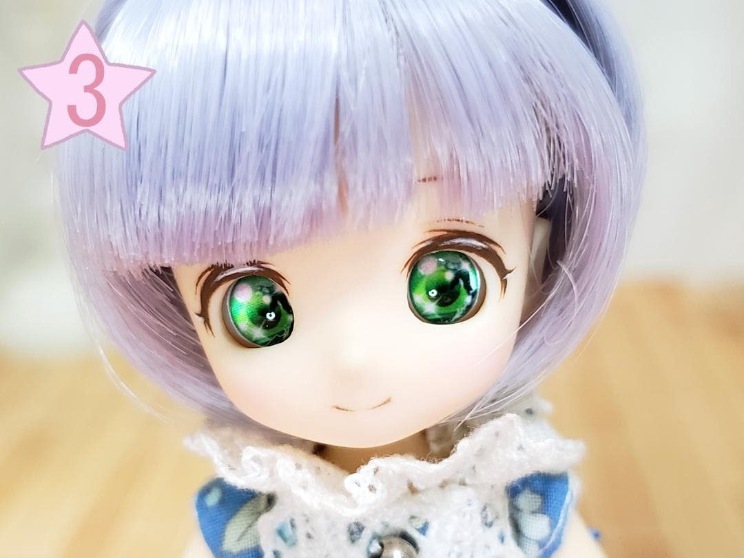 【受注生産】 レジンアイ 8mm 【海とシャチ】 -Part2-