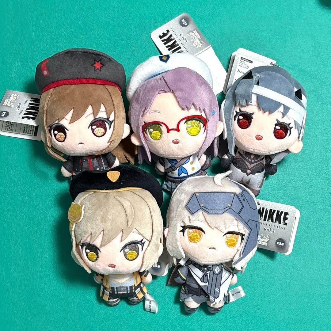 ぷちっしゅ！ 勝利の女神：NIKKE vol.1 コンプリートセット 5種セット