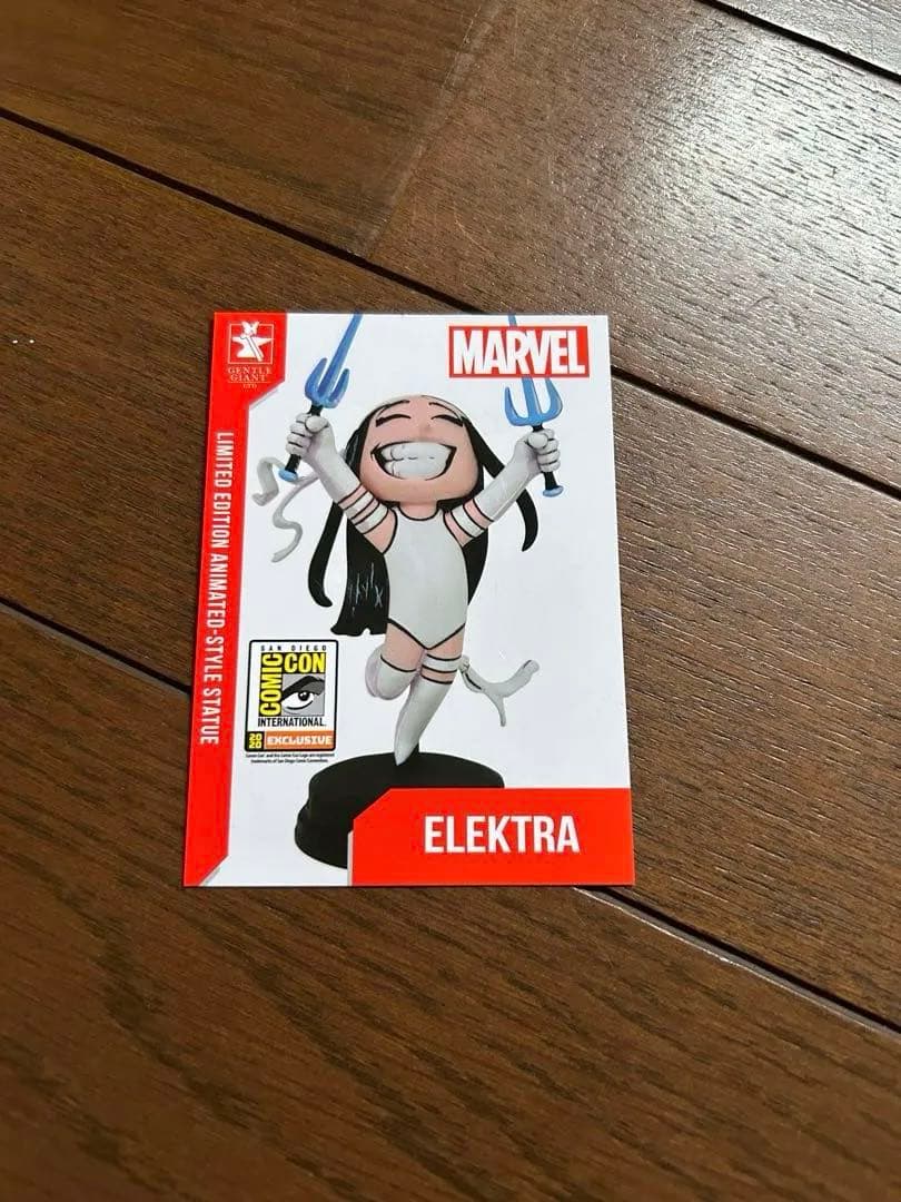 エレクトラ　ミニスタチュー　コミコン限定