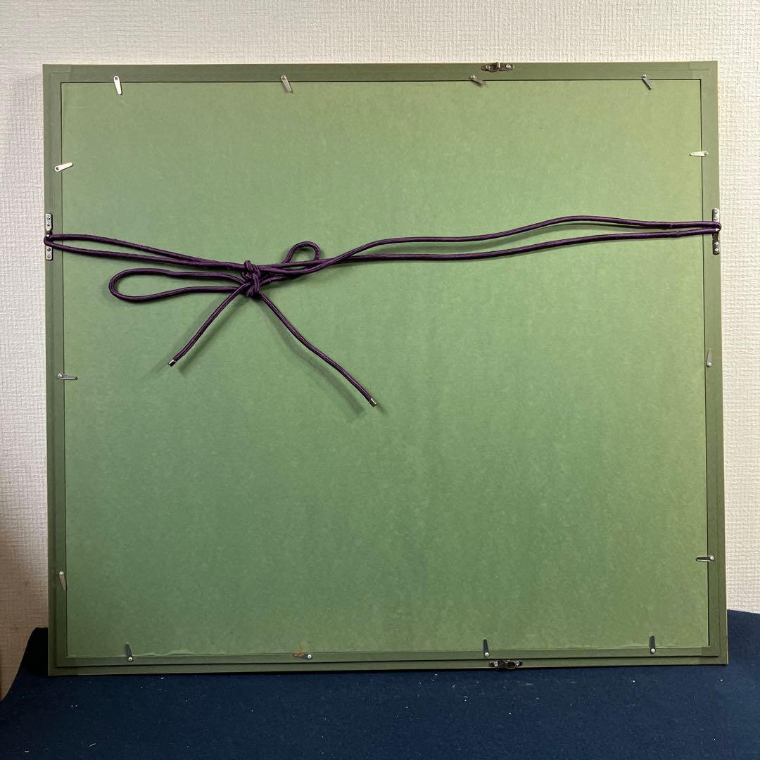 日本画　柳道成　「カトレア」