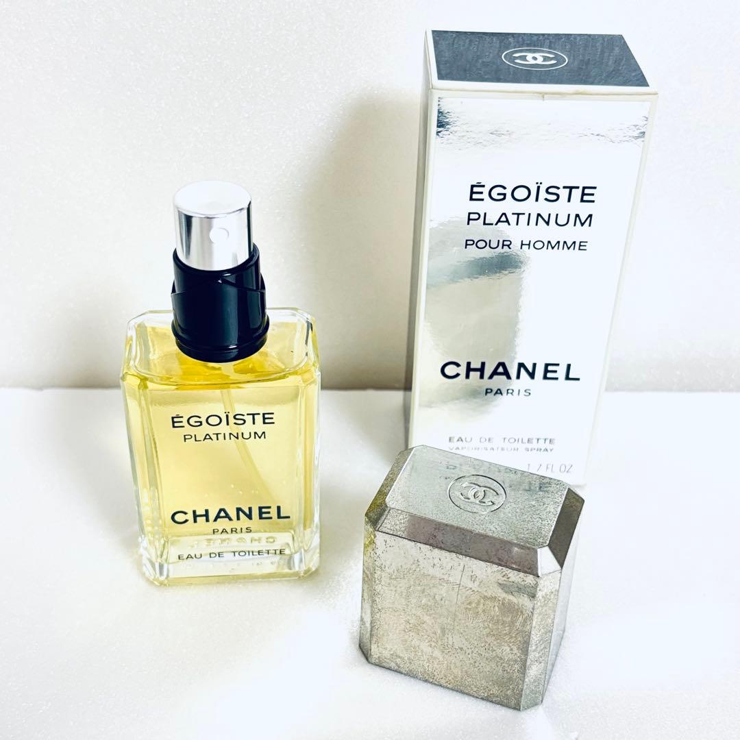 【ほぼ未使用】CHANEL エゴイスト プラチナム 50ml シャネル