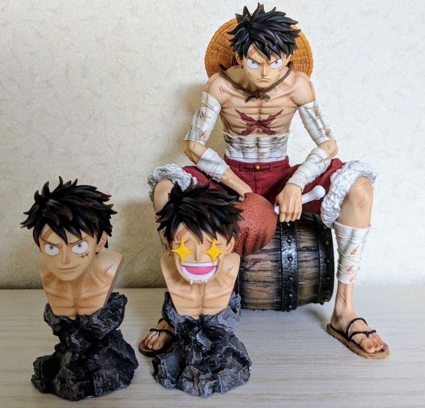 BTスタジオ ワンピース ルフィ＆レイリー ガレージキット - メルカリ