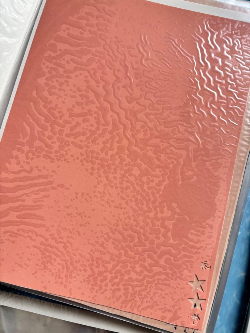 ポーセラーツ　60枚ヴォーグ社　転写紙無地　グラデーションまとめ売り