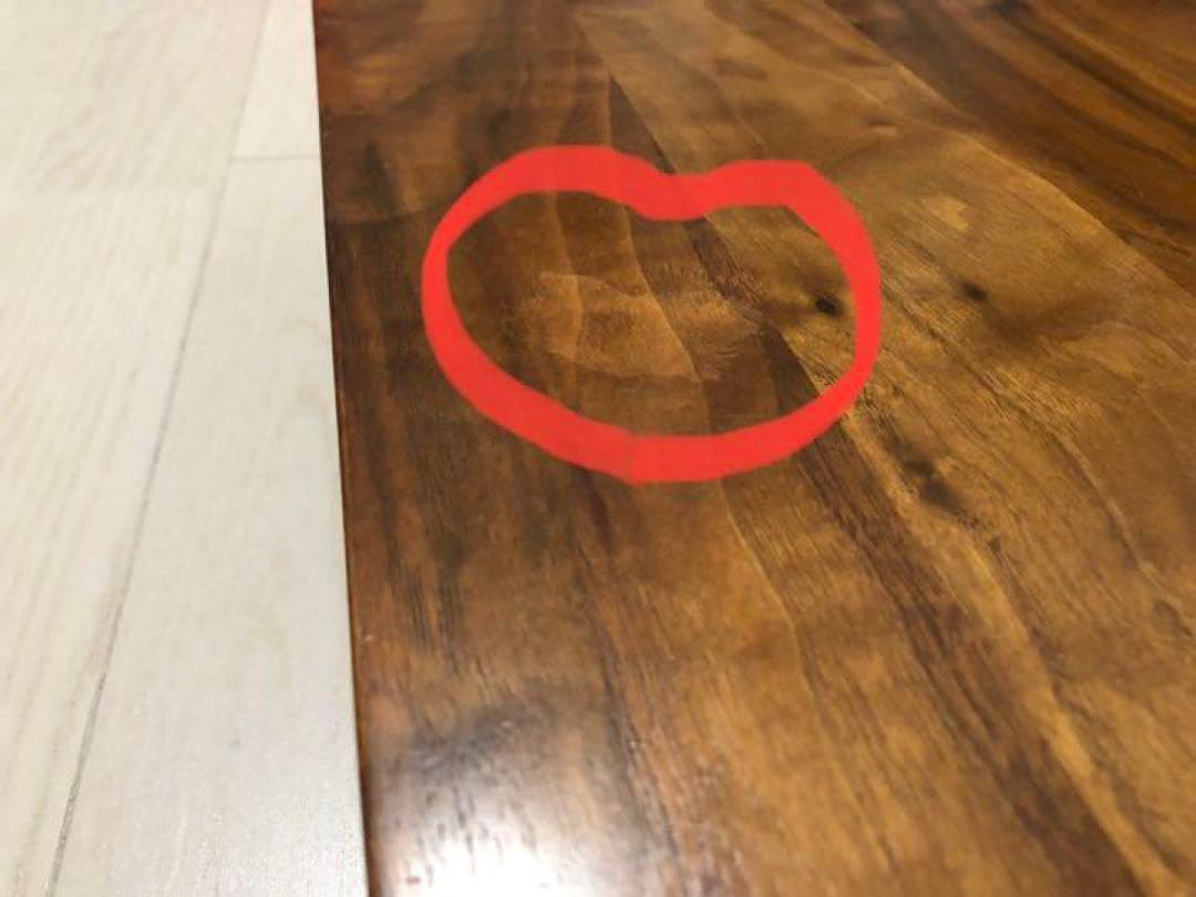 無印　ローテーブル・ウォールナット